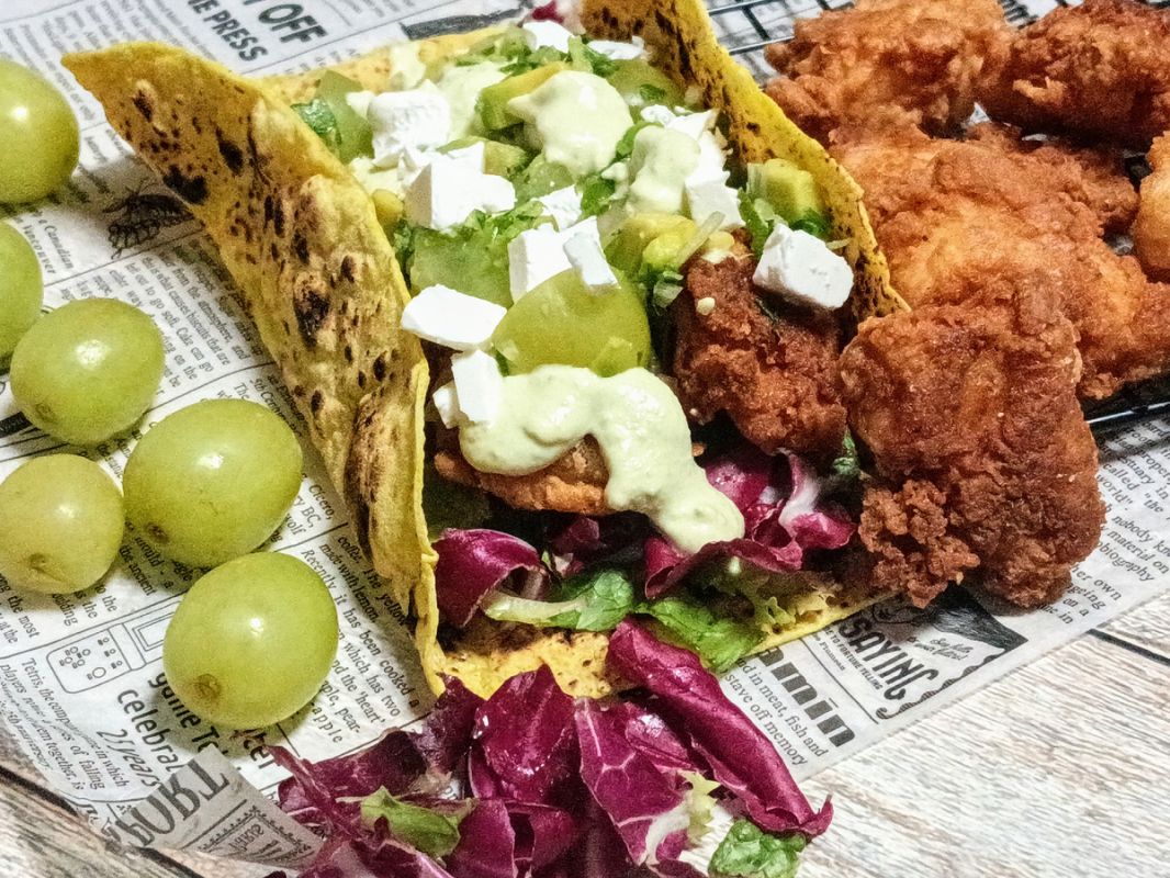 Тако с рыбой и виноградной сальсой: неожиданный гастрономический тандем