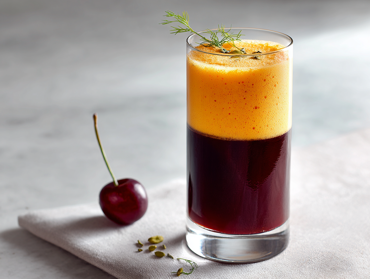 Преобразите свой кофе с помощью вишни, кардамона и апельсиновой пены