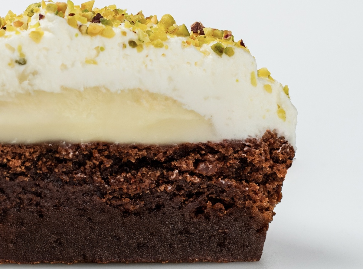 Готовим необычный брауни с лимонным курдом и кремом для гурманов