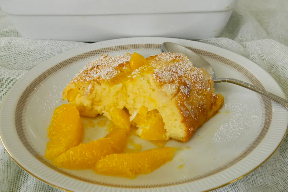 Нежный манник с апельсинами