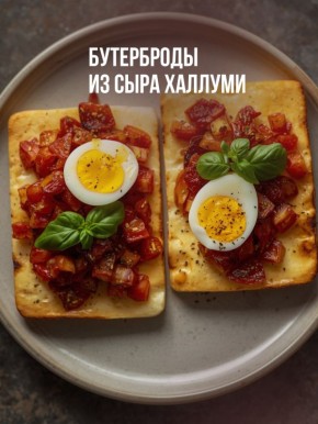 Необычные бутерброды с сыром Халлуми для любого случая