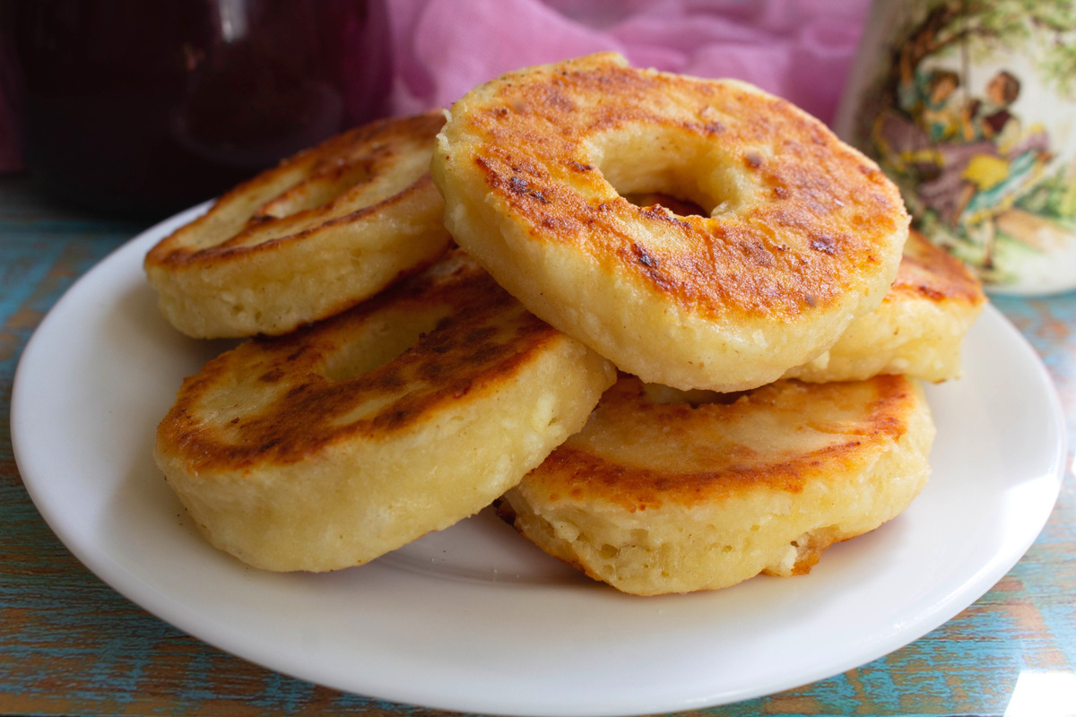 Вкусные творожные кольца к чаю для уютного вечера