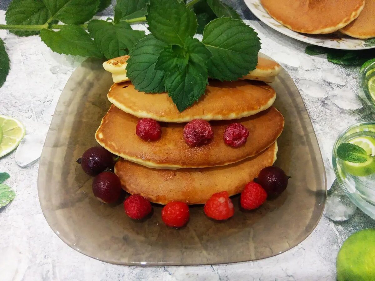 Панкейки с ягодами: идеальный завтрак для любой семьи