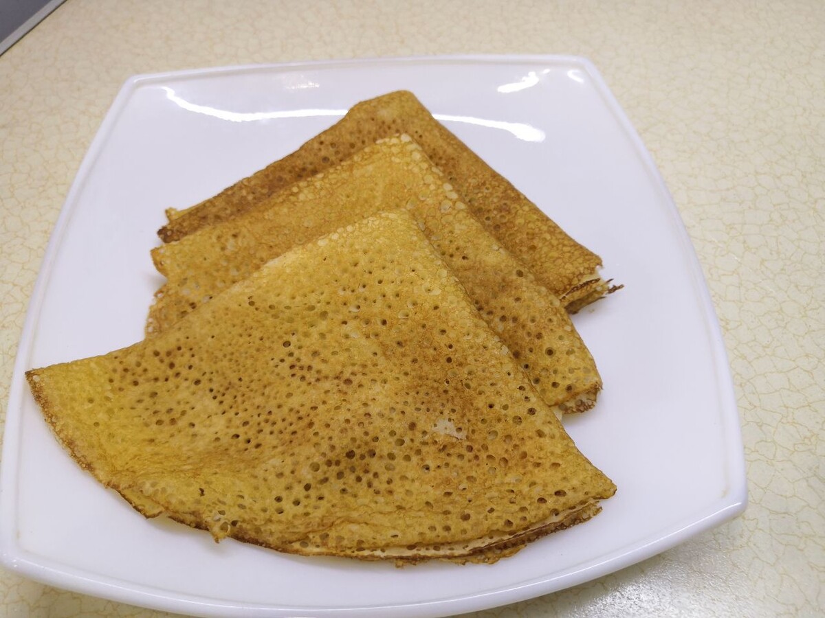 Вкусные блины с рисовой мукой и кипятком: простой рецепт