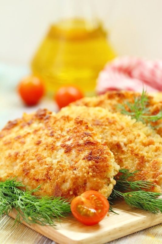 Нежная куриная грудка в хрустящей панировке