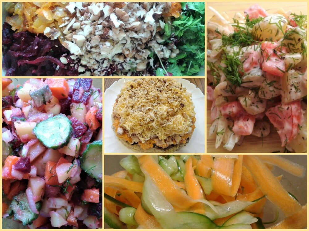 Зимние салаты: простые рецепты для уютного ужина