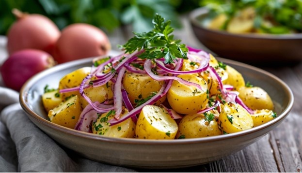 Картофельные салаты, которые спасут любой обед