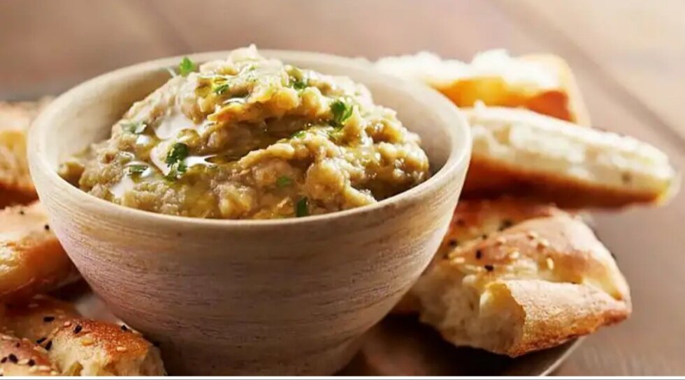 Нежная намазка из баклажанов для Успенского поста