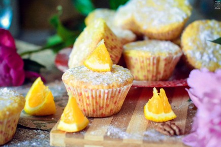 Творожно-апельсиновые кексы: идеальное угощение для чая