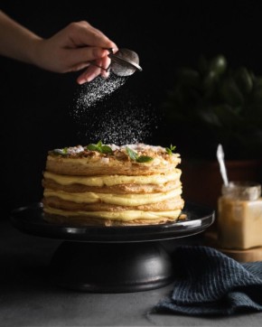 Вдохновение на десерт: «Наполеон» из готового слоеного теста