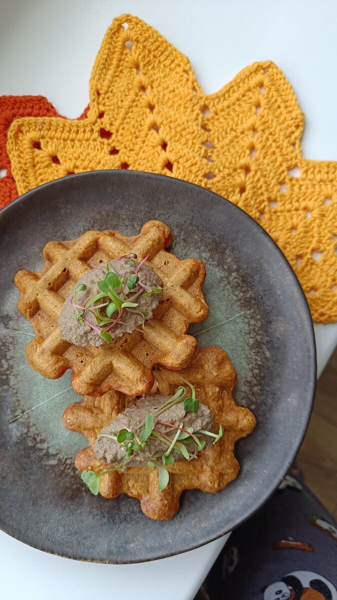 Нежные морковные вафли с куркумой для утреннего удовольствия
