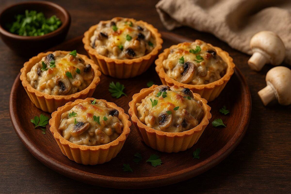 Жюльен в тарталетках: кулинарная магия для любого стола