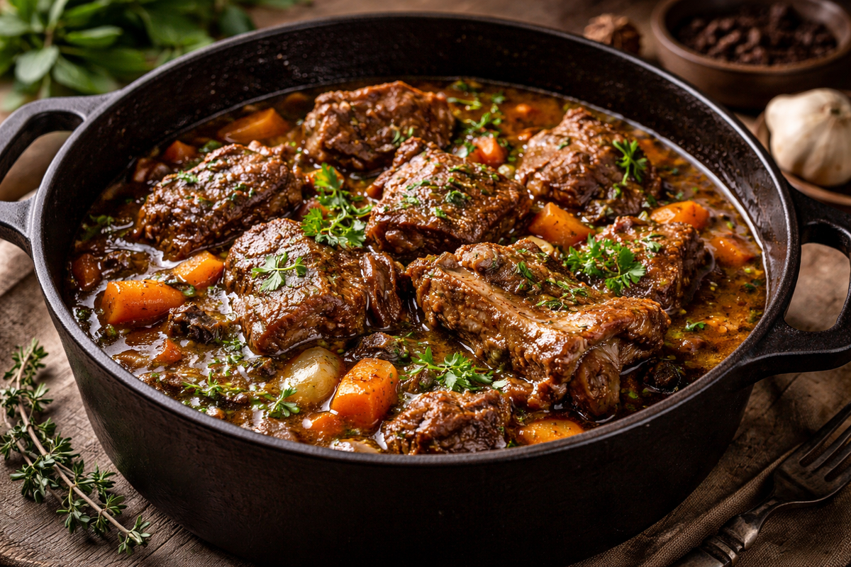 Искусство приготовления тушёной баранины: секреты мягкости и аромата