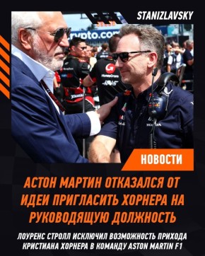 Aston Martin отказывается от Хорнера в пользу Ньюи: новый курс на будущее