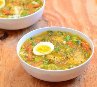 Мясной суп с карри и яйцом: идеальное угощение для всей семьи