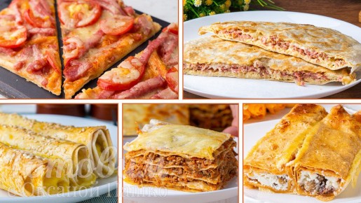 Лаваш на ваш стол: 5 простых и вкусных рецептов