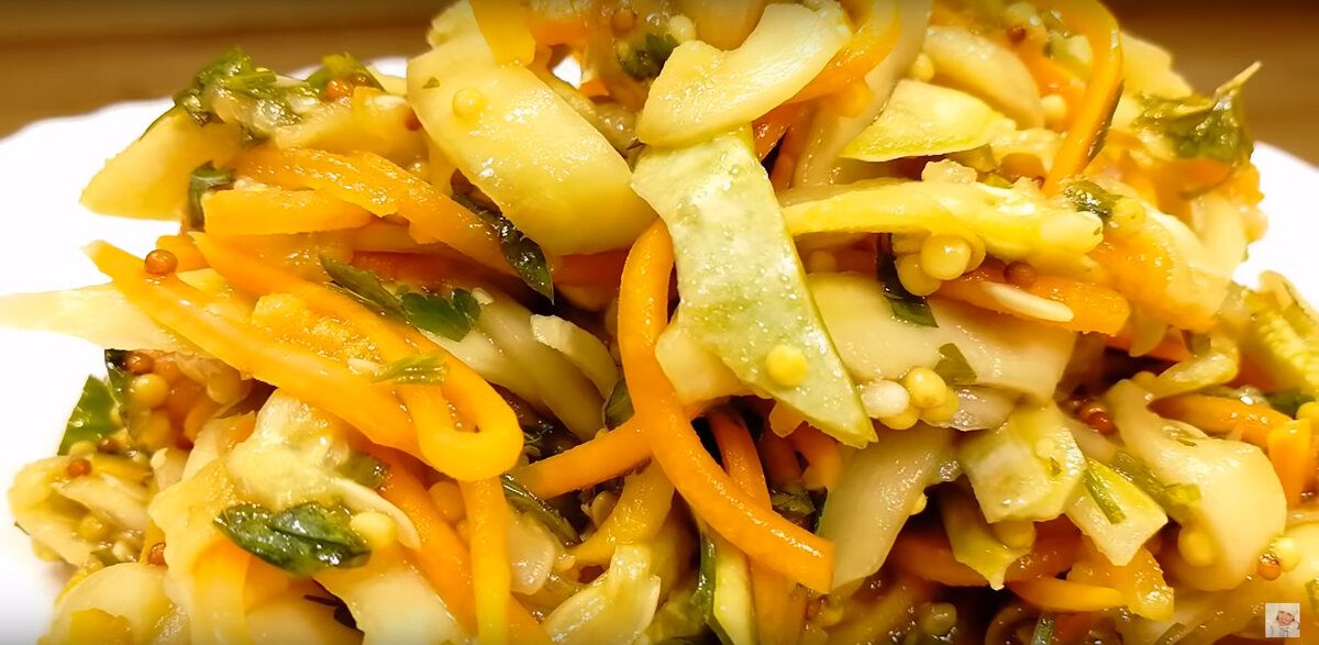 Удивительная закуска из кабачков