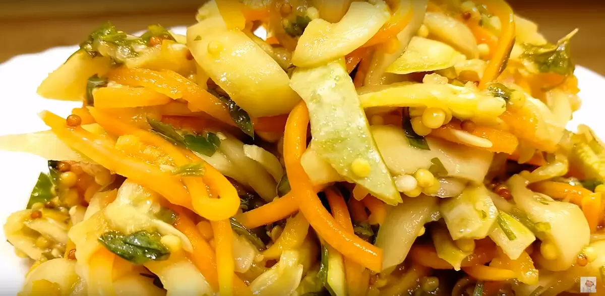 Удивительная закуска из кабачков